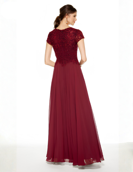 Long Cowl Shimmery/sparkly Straight Dress - Image 5