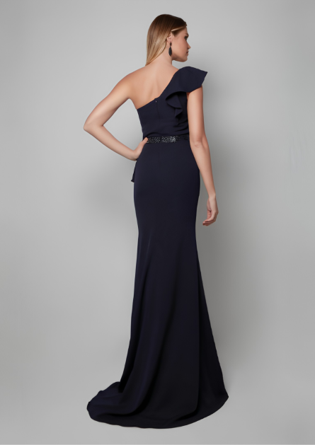 Special Occasion Off The Shoulder Neckline Sexy Straight Dress - Image 6