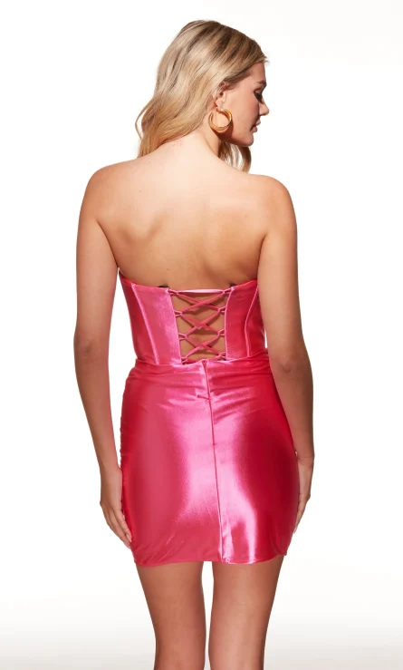 Homecoming Short Strapless Neckline Sexy Straight - Image 3
